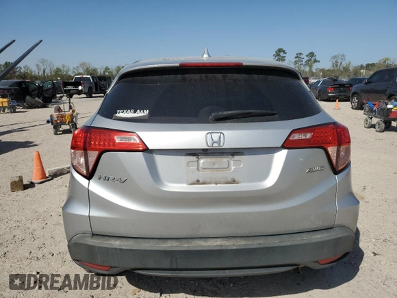 2016 Honda HR-V EX with VIN 3CZRU6H51GM744190, listed as a Copart auction lot 49764335 with 101,678 mi miles and Salvage Title. Bid and sale history available at DreamBid. Image 6.
