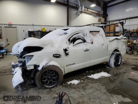 2017 Nissan Titan S with VIN 1N6AA1EK8HN549801, listed as a Copart auction lot 88013065 with Not provided miles and Salvage title. Bid and sale history available at DreamBid. Image 1.