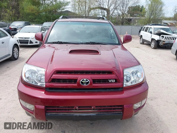 2005 Toyota 4Runner SR5 with VIN JTEBT14R458020299, listed as a IAAI auction lot 42216142 with 106,572 mi miles and . Bid and sale history available at DreamBid. Image 12.