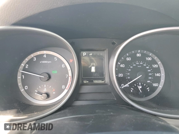 2018 Hyundai Santa Fe 2.4L z VIN 5NMZTDLB1JH076587, wystawiony jako Copart lot #51484585 z przebiegiem 106 026 mil mil oraz Szkoda całkowita • Salvage title. Historia ofert i sprzedaży dostępna na DreamBid. Obrazek 9.