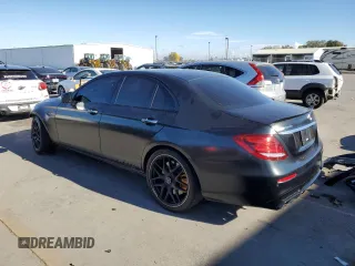 2018 Mercedes-Benz E-Class AMG E 63 S with VIN WDDZF8KB8JA201195, listed as a Copart auction lot 81191664 with 60,004 mi miles and Salvage Title. Bid and sale history available at carsss.com. Image 2.