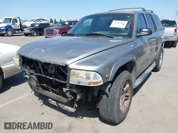 2000 Dodge Durango with VIN 1B4HS28Z0YF244622, listed as a IAAI auction lot 42383817 with 216,543 mi miles and . Bid and sale history available at DreamBid. Image 13.