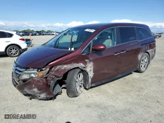2016 Honda Odyssey EX with VIN 5FNRL5H44GB142897, listed as a Copart auction lot 51946875 with 0 mi miles and Salvage Title. Bid and sale history available at carsss.com. Image 1.