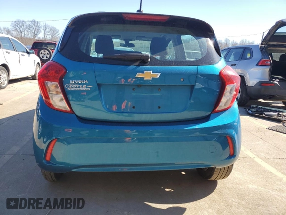 2020 Chevrolet Spark LS with VIN KL8CB6SA3LC465755, listed as a Copart auction lot 47277355 with 40,047 mi miles and Salvage Title. Bid and sale history available at carsss.com. Image 6.