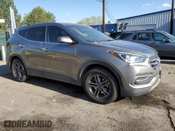 2018 Hyundai Santa Fe 2.4L с VIN 5XYZTDLB1JG542982, выставлен на аукционе Copart как лот 55081465 с пробегом 86 862 миль миль и Списание • Salvage title. История ставок и продаж доступна на DreamBid. Изображение 4.