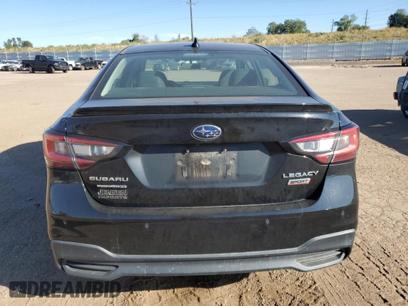 2022 Subaru Legacy Sport with VIN 4S3BWAH6XN3003290, listed as a Copart auction lot 70292284 with 46,850 mi miles and Salvage Title. Bid and sale history available at carsss.com. Image 6.