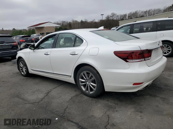 2016 Lexus LS 460 with VIN JTHCL5EF7G5026203, listed as a Copart auction lot 54129465 with 142,898 mi miles and Salvage title. Bid and sale history available at DreamBid. Image 2.