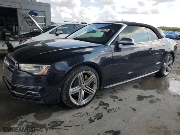 2013 Audi S5 Premium Plus with VIN WAUCGAFH5DN002067, listed as a Copart auction lot 87260334 with 138,801 mi miles and Salvage Title. Bid and sale history available at carsss.com. Image 1.