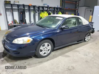 2007 Chevrolet Monte Carlo LS with VIN 2G1WJ15K179241937, listed as a Copart auction lot 84599714 with 97,299 mi miles and Salvage Title. Bid and sale history available at carsss.com. Image 1.