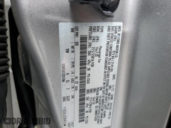 2016 Ford Focus SE with VIN 1FADP3FE5GL233081, listed as a Copart auction lot 65498195 with 89,674 mi miles and Salvage title. Bid and sale history available at DreamBid. Image 12.