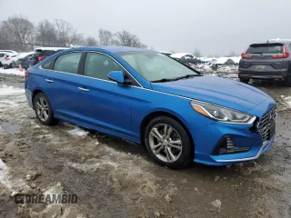 2018 Hyundai Sonata SEL with VIN 5NPE34AF1JH663556, listed as a Copart auction lot 45121305 with 57,941 mi miles and Salvage Title. Bid and sale history available at DreamBid. Image 4.