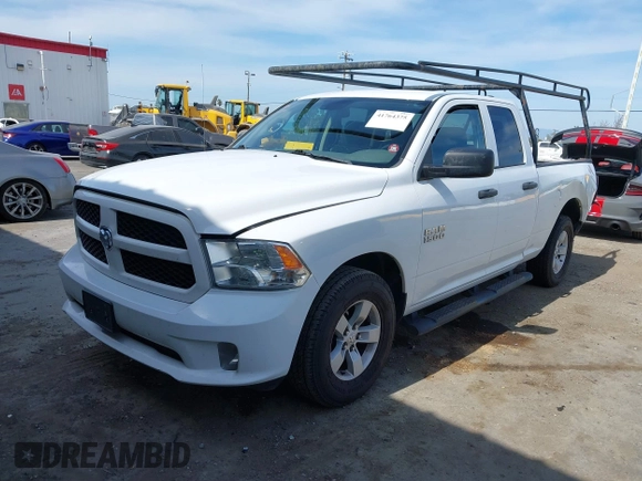 2018 Ram 1500 Tradesman z VIN 1C6RR6FG3JS341748, wystawiony jako IAAI lot #41764375 z przebiegiem 181 986 mil mil oraz . Historia ofert i sprzedaży dostępna na DreamBid. Obrazek 17.