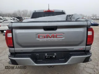 2023 GMC Canyon 4WD AT4 with VIN 1GTP6DEK1P1263245, listed as a Copart auction lot 83553294 with 0 mi miles and Salvage Title. Bid and sale history available at carsss.com. Image 6.