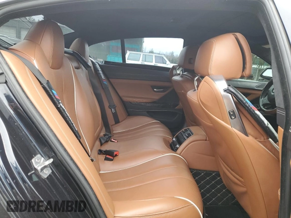 2013 BMW 6 Series 650i with VIN WBA6B2C50DD128242, listed as a Copart auction lot 44441885 with 107,960 mi miles and Salvage Title. Bid and sale history available at DreamBid. Image 10.