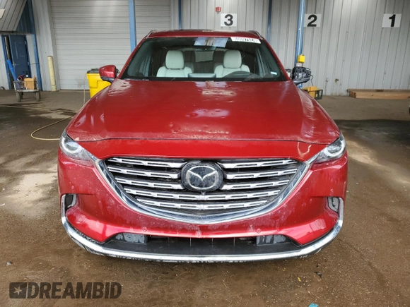 2023 Mazda CX-9 Signature with VIN JM3TCBEY1P0642744, listed as a Copart auction lot 60097524 with 32,284 mi miles and Clean title. Bid and sale history available at DreamBid. Image 5.