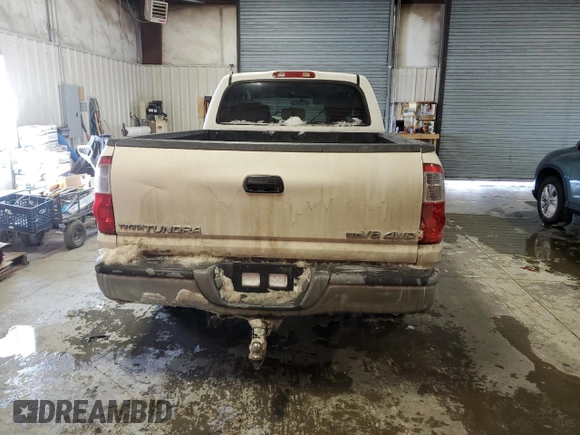 2005 Toyota Tundra SR5 with VIN 5TBDT441X5S491239, listed as a Copart auction lot 45707305 with 299,415 mi miles and Clean Title. Bid and sale history available at DreamBid. Image 6.