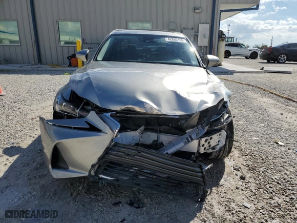 2019 Lexus IS with VIN JTHBA1D2XK5092097, listed as a Copart auction lot 42855155 with 50,292 mi miles and Non Repairable. Bid and sale history available at carsss.com. Image 5.