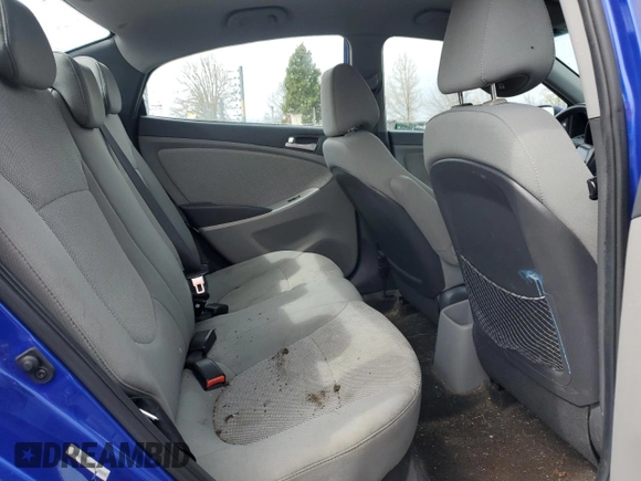 2013 Hyundai Accent GLS with VIN KMHCT4AE2DU537369, listed as a Copart auction lot 50819985 with 191,011 mi miles and Salvage Title. Bid and sale history available at carsss.com. Image 10.