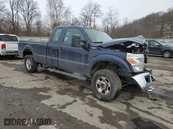 2013 Ford F-250 XL with VIN 1FT7X2B63DEA82726, listed as a Copart auction lot 43386635 with 150,119 mi miles and Salvage Title. Bid and sale history available at DreamBid. Image 4.