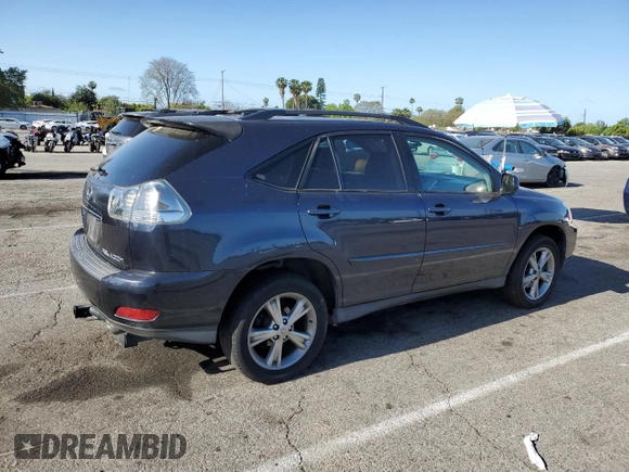 2006 Lexus RX 400h with VIN JTJHW31U562001448, listed as a Copart auction lot 56974445 with 196,038 mi miles and Clean Title. Bid and sale history available at DreamBid. Image 3.