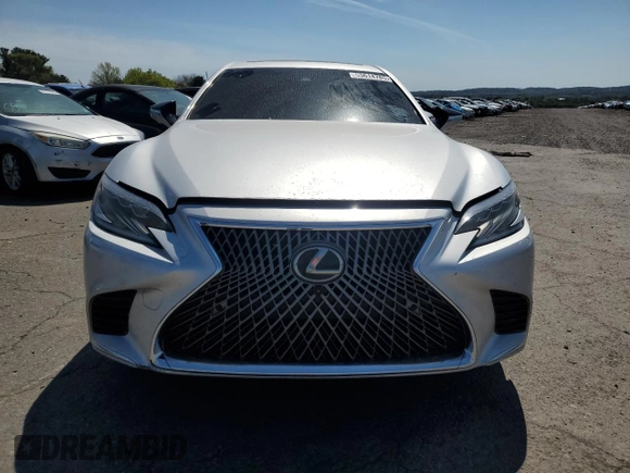 2018 Lexus LS 500 with VIN JTHC51FFXJ5003460, listed as a Copart auction lot 53614785 with 156,282 mi miles and Clean title. Bid and sale history available at DreamBid. Image 5.