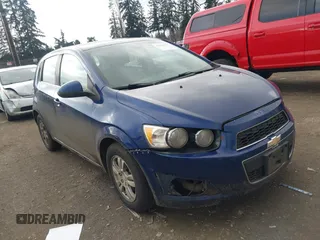2013 Chevrolet Sonic LT with VIN 1G1JC6SB0D4205841, listed as a IAAI auction lot 41360755 with 137,150 mi miles. Bid and sale history available at carsss.com. Image 1.