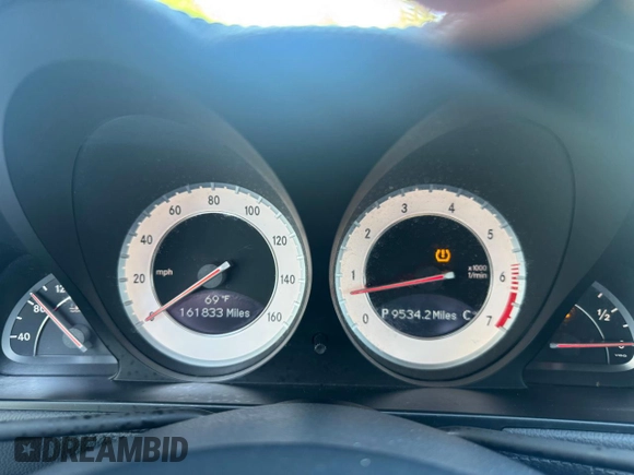 2009 Mercedes-Benz SL 550 with VIN WDBSK71F69F148290, listed as a Copart auction lot 65278595 with 161,833 mi miles and Clean title. Bid and sale history available at DreamBid. Image 8.