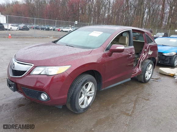 2013 Acura RDX Tech Pkg with VIN 5J8TB4H58DL018704, listed as a IAAI auction lot 41810318 with 134,819 mi miles. Bid and sale history available at carsss.com. Image 2.