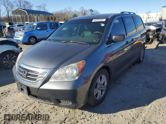 2010 Honda Odyssey EX-L с VIN 5FNRL3H65AB073831, выставлен на аукционе Copart как лот 46909995 с пробегом 143 924 миль миль и Списание • Salvage title. История ставок и продаж доступна на DreamBid. Изображение 1.