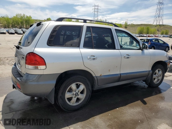 2005 Hyundai Santa Fe GLS с VIN KM8SC73E55U857510, выставлен на аукционе Copart как лот 56070805 с пробегом 150 597 миль миль и Списание • Salvage title. История ставок и продаж доступна на DreamBid. Изображение 3.