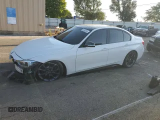 2017 BMW 3 Series 340i xDrive with VIN WBA8B7C32HA190043, listed as a Copart auction lot 69760234 with 0 mi miles and Salvage Title. Bid and sale history available at carsss.com. Image 1.