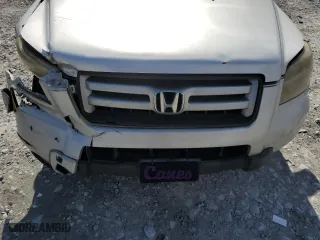 2007 Honda Pilot EX-L with VIN 5FNYF18517B009082, listed as a Copart auction lot 46277405 with 133,530 mi miles and Salvage Title. Bid and sale history available at carsss.com. Image 12.
