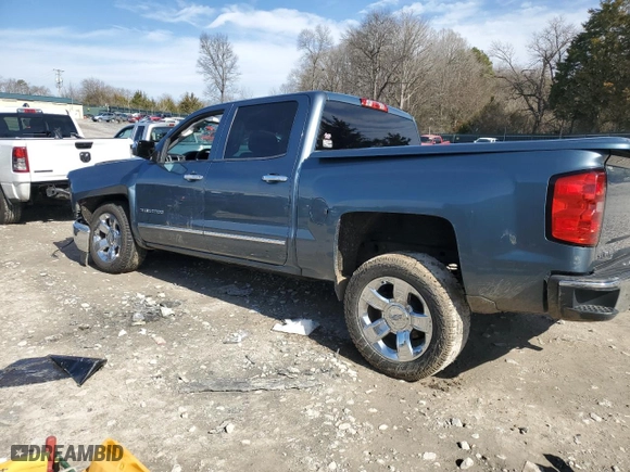 2014 Chevrolet Silverado 1500 LTZ with VIN 3GCUKSEC9EG308412, listed as a Copart auction lot 45154425 with NaN miles and Salvage Title. Bid and sale history available at carsss.com. Image 2.
