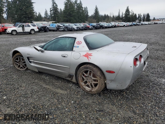 2004 Chevrolet Corvette Z06 with VIN 1G1YY12S945128982, listed as a Copart auction lot 86315244 with 0 mi miles and Salvage Title. Bid and sale history available at carsss.com. Image 2.