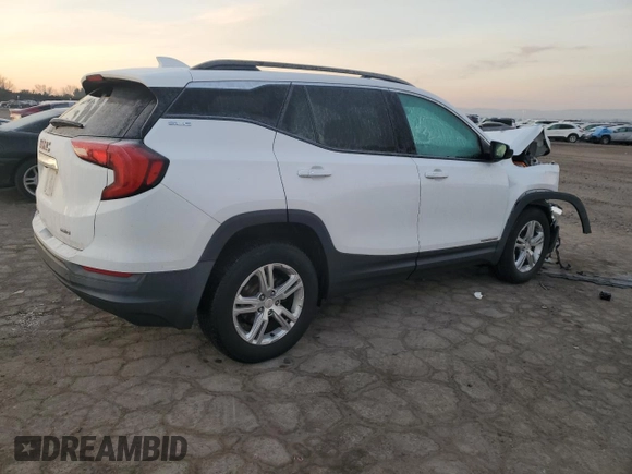 2019 GMC Terrain SLE with VIN 3GKALTEV9KL195267, listed as a Copart auction lot 86760624 with 60,331 mi miles and Salvage title. Bid and sale history available at DreamBid. Image 3.