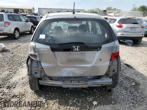 2010 Honda Fit with VIN JHMGE8H24AC035157, listed as a Copart auction lot 52826315 with 179,222 mi miles and Salvage Title. Bid and sale history available at carsss.com. Image 6.