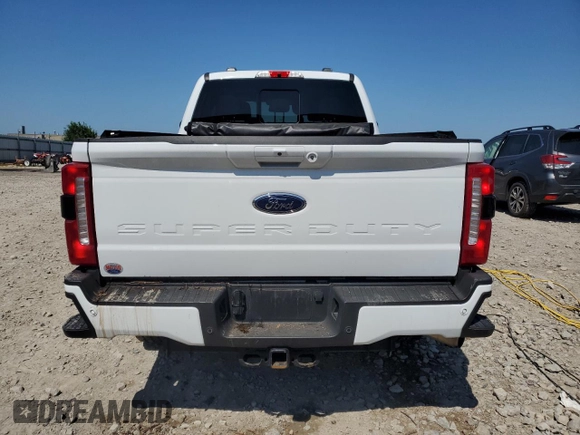 2024 Ford F-250 XL with VIN 1FT8W2BAXREE61516, listed as a Copart auction lot 62951005 with 6,709 mi miles and Salvage title. Bid and sale history available at DreamBid. Image 6.