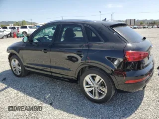 2017 Audi Q3 Premium with VIN WA1BCCFS0HR016565, listed as a Copart auction lot 51811605 with 70,723 mi miles and Salvage Title. Bid and sale history available at carsss.com. Image 2.