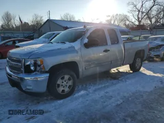 2012 Chevrolet Silverado 1500 LT with VIN 1GCRCSE04CZ174849, listed as a Copart auction lot 41561845 with 179,699 mi miles and Salvage Title. Bid and sale history available at DreamBid. Image 1.