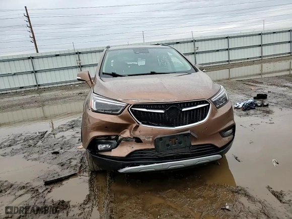 2017 Buick Encore Premium with VIN KL4CJDSB0HB121878, listed as a Copart auction lot 46696375 with 0 mi miles and Salvage Title. Bid and sale history available at carsss.com. Image 11.