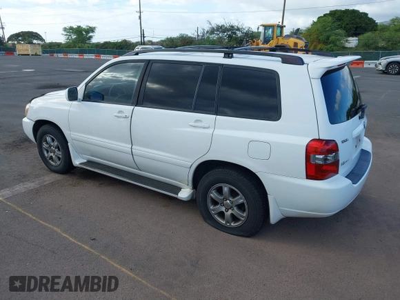 2005 Toyota Highlander z VIN JTEEP21A550090205, wystawiony jako IAAI lot #41611463 z przebiegiem 158 137 mil mil oraz . Historia ofert i sprzedaży dostępna na DreamBid. Obrazek 3.