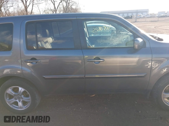 2012 Honda Pilot EX-L with VIN 5FNYF4H52CB034259, listed as a IAAI auction lot 41871625 with 159,577 mi miles and . Bid and sale history available at carsss.com. Image 13.