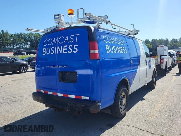 2015 Chevrolet Express Cargo with VIN 1GCWGFCF2F1163079, listed as a IAAI auction lot 42832363 with 183,774 mi miles and . Bid and sale history available at DreamBid. Image 14.