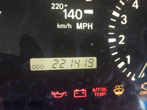 2001 Lexus RX 300 with VIN JTJGF10U810113697, listed as a IAAI auction lot 42215644 with 221,419 mi miles and . Bid and sale history available at DreamBid. Image 7.