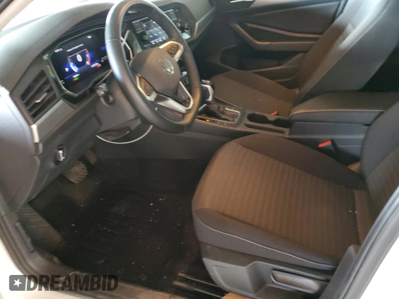 2024 Volkswagen Jetta S with VIN 3VW5M7BU7RM103801, listed as a Copart auction lot 59160625 with 52,465 mi miles and Salvage title. Bid and sale history available at DreamBid. Image 7.