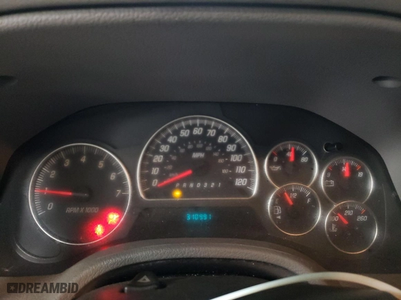 2006 GMC Envoy SLE with VIN 1GKDT13S762185578, listed as a Copart auction lot 44587735 with 310,991 mi miles and Salvage Title. Bid and sale history available at carsss.com. Image 9.