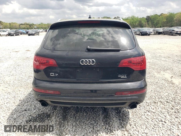2014 Audi Q7 3.0T S line Prestige with VIN WA1DGAFE9ED012745, listed as a Copart auction lot 51207755 with 161,575 mi miles and Clean Title. Bid and sale history available at carsss.com. Image 6.