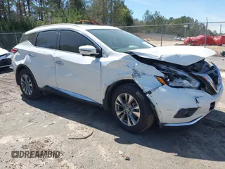 2017 Nissan Murano Platinum z VIN 5N1AZ2MG6HN126080, wystawiony jako IAAI lot #41824598 z przebiegiem 96 911 mil mil oraz . Historia ofert i sprzedaży dostępna na DreamBid. Obrazek 1.