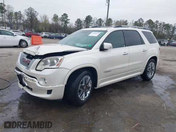 2011 GMC Acadia Denali with VIN 1GKKRTED1BJ399126, listed as a IAAI auction lot 41905415 with 163,357 mi miles and . Bid and sale history available at DreamBid. Image 17.