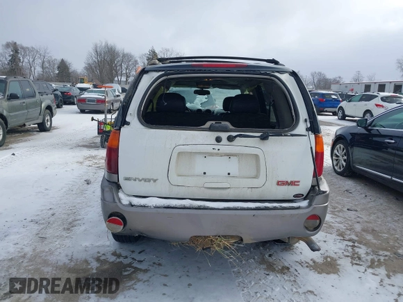2007 GMC Envoy SLE with VIN 1GKDT13S072246688, listed as a IAAI auction lot 41258265 with 218,001 mi miles. Bid and sale history available at carsss.com. Image 16.